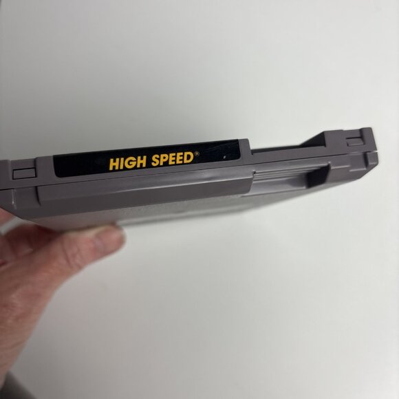 High Speed Nintendo NES World’s #1 Pinball Game, Manual & dust cover Tradewest - Picture 6 of 8